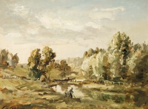 قناة ستراود ، جلوسيسترشاير ، 1902 بواسطة فيليب ويلسون ستير